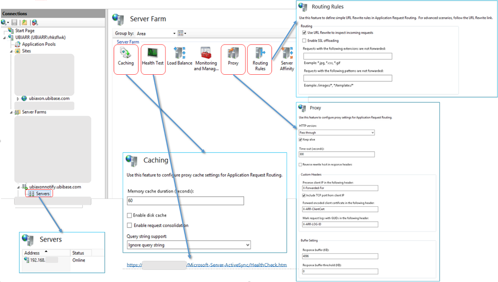 Server Farm Configuration